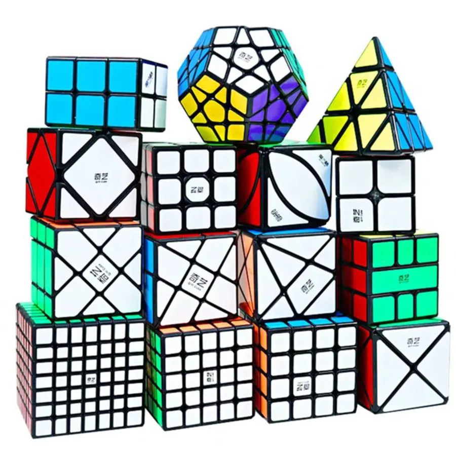 QIYI Speed Magic Cube & Shape Puzzles Collection